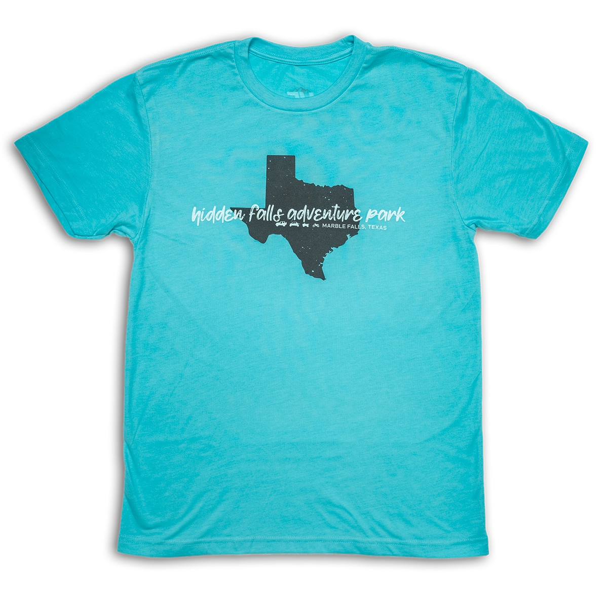 Turquoise Texas Black T-Shirt
