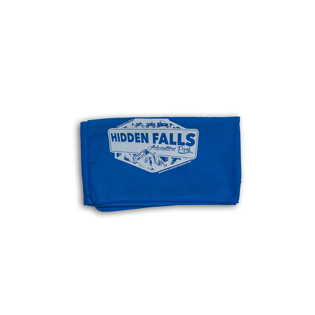 Hidden Falls Microfiber Blue Towel