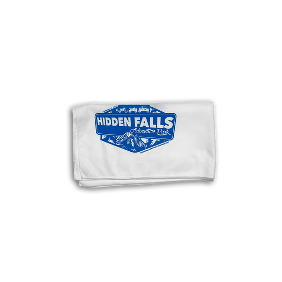 Hidden Falls Microfiber White Towel
